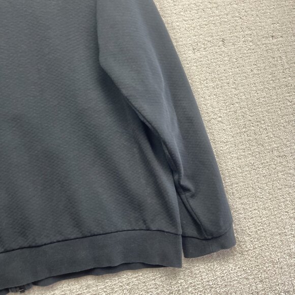 Puma Classics Tech Fleece Full Zip Long Sleeve Jacket Mens Sz XL Black / Grey ** - Picture 16 of 16